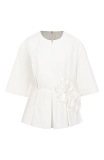 Хлопковый топ Elie Saab