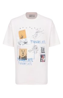 Хлопковая футболка DOMREBEL