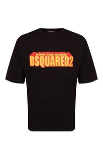 Хлопковая футболка Dsquared2