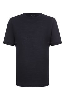 Шерстяная футболка Giorgio Armani