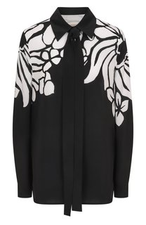 Шелковая блузка Elie Saab