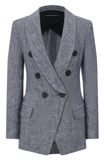 Льняной жакет Emporio Armani