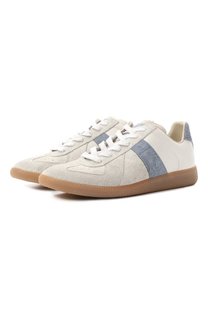 Кожаные кеды Replica Maison Margiela