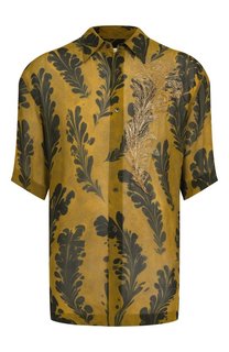 Рубашка из вискозы Dries Van Noten