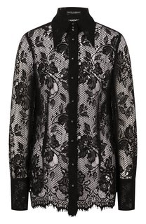 Хлопковая блузка Dolce & Gabbana