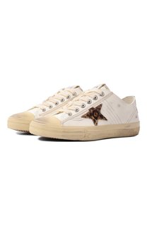 Кожаные кеды V-Star LTD Golden Goose Deluxe Brand