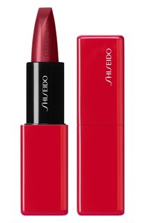 Помада для губ TechnoSatin Gel, оттенок 411 Scarlet Cluster (3,3g) Shiseido