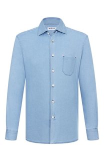 Джинсовая рубашка Kiton