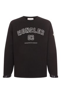 Хлопковый свитшот Moncler