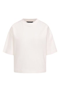 Футболка из хлопка и вискозы Weekend Max Mara