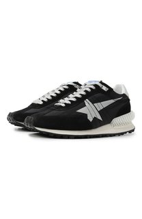 Комбинированные кроссовки Marathon Golden Goose Deluxe Brand