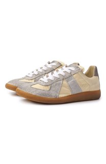 Комбинированные кеды Replica Maison Margiela
