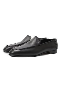 Кожаные лоферы Canali