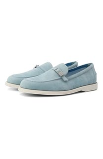 Замшевые лоферы Yacht Le Silla