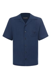 Льняная рубашка Dolce & Gabbana