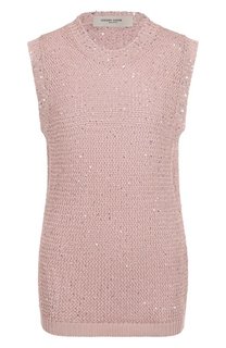 Топ с отделкой пайетками Golden Goose Deluxe Brand