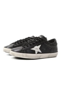 Кожаные кеды Super-Star Golden Goose Deluxe Brand