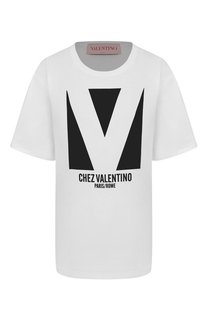 Хлопковая футболка Valentino