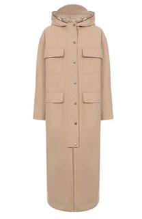 Хлопковый плащ Brunello Cucinelli