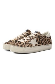 Кожаные кеды Hi Star Golden Goose Deluxe Brand