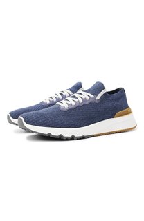 Текстильные кроссовки Brunello Cucinelli
