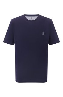 Хлопковая футболка Brunello Cucinelli
