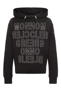 Хлопковое худи Moncler Grenoble