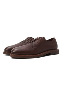 Кожаные дерби Brunello Cucinelli