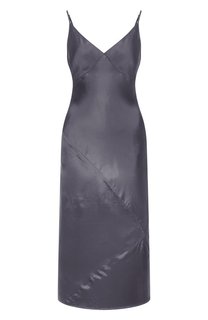 Атласное платье Dries Van Noten