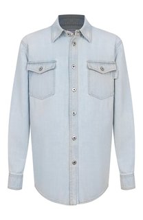 Джинсовая рубашка Bottega Veneta