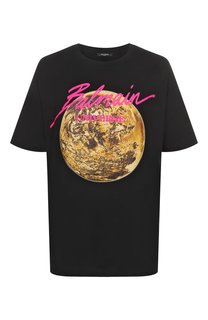 Хлопковая футболка Balmain