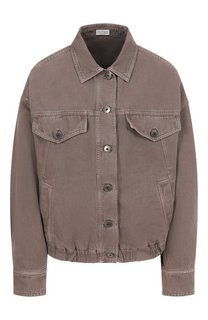 Джинсовая куртка Brunello Cucinelli