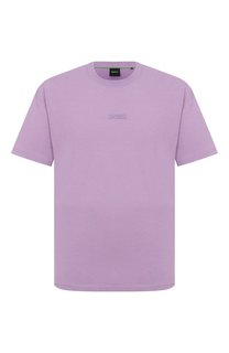 Хлопковая футболка BOSS Green