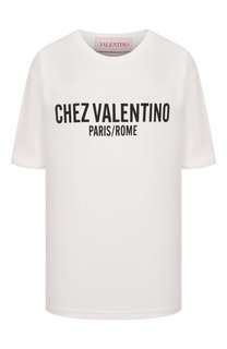 Хлопковая футболка Valentino