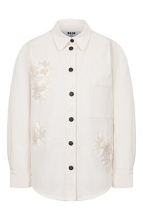Джинсовая рубашка MSGM