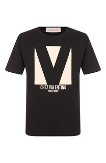 Хлопковая футболка Valentino