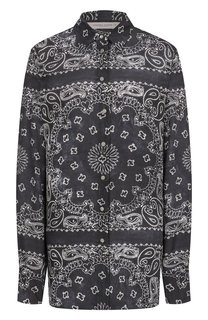 Рубашка из вискозы Golden Goose Deluxe Brand