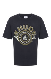 Хлопковая футболка Rhude