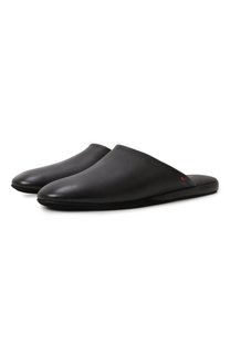 Кожаные домашние туфли Santoni