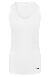 Хлопковая майка Jil Sander