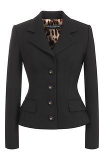 Шерстяной жакет Dolce & Gabbana