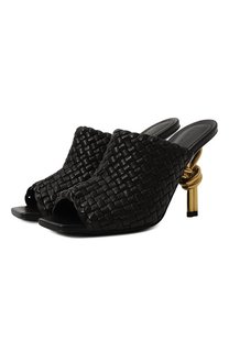 Кожаные мюли Knot Bottega Veneta