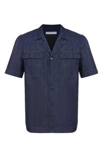 Комбинированная рубашка Dries Van Noten