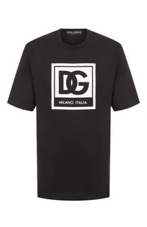 Хлопковая футболка Dolce & Gabbana