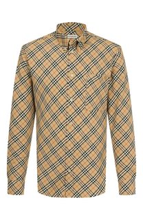 Хлопковая рубашка Burberry