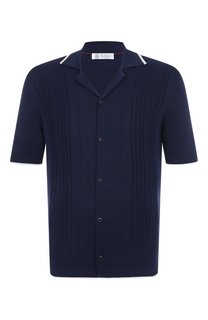 Хлопковая рубашка Brunello Cucinelli