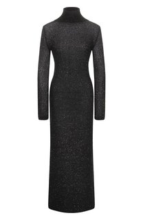 Платье с отделкой пайетками Balenciaga