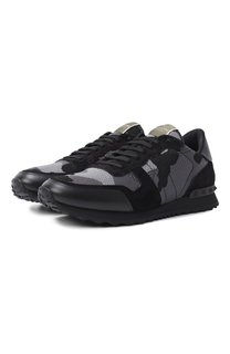 Текстильные кроссовки Rockrunner Valentino
