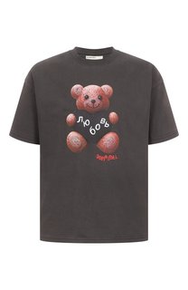 Хлопковая футболка DOMREBEL