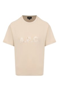 Хлопковая футболка A.P.C.